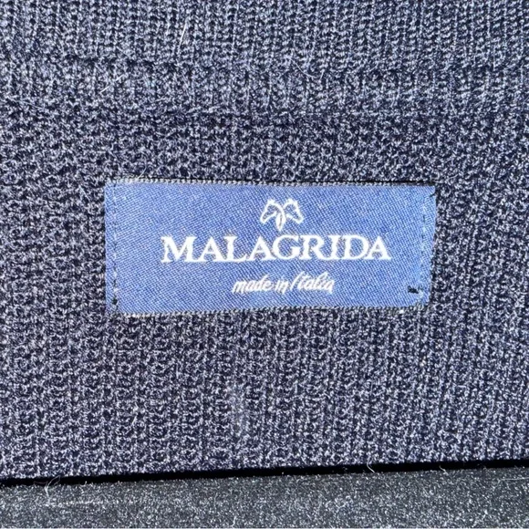 Italian made Black Button-Up Cardigan - Picture 3 of 5